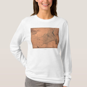 Kampf von Shiloh - ziviler Kriegs-panoramische T-Shirt