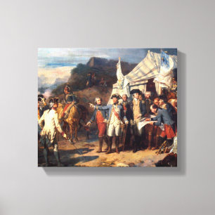 Kampf von Yorktown, Leinwand-Druck Leinwanddruck