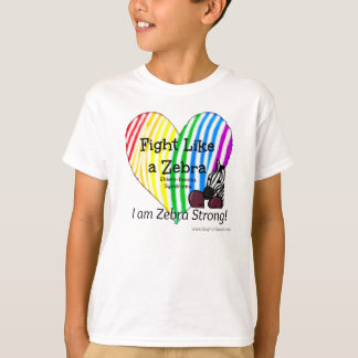 Kampf wie ein Zebra Ehlers-Danlos Bewusstsein T-Shirt