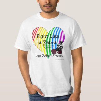 Kampf wie ein Zebra Ehlers-Danlos Bewusstsein T-Shirt
