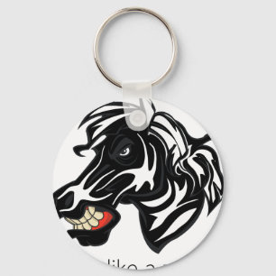 Kampf wie ein Zebra.png Schlüsselanhänger