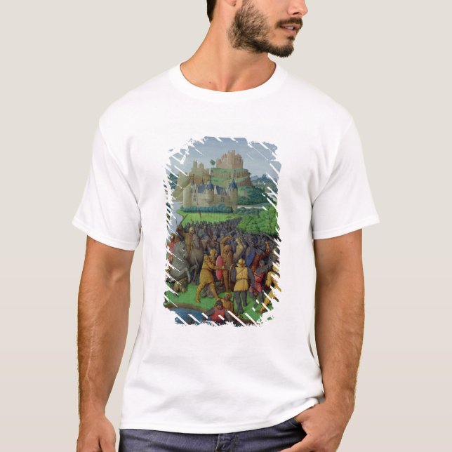 Kampf zwischen dem Maccabees und dem Bacchides T-Shirt (Vorderseite)
