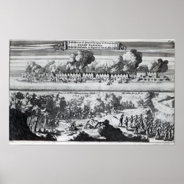 Kampf zwischen den Bukkanern Poster (Vorne)