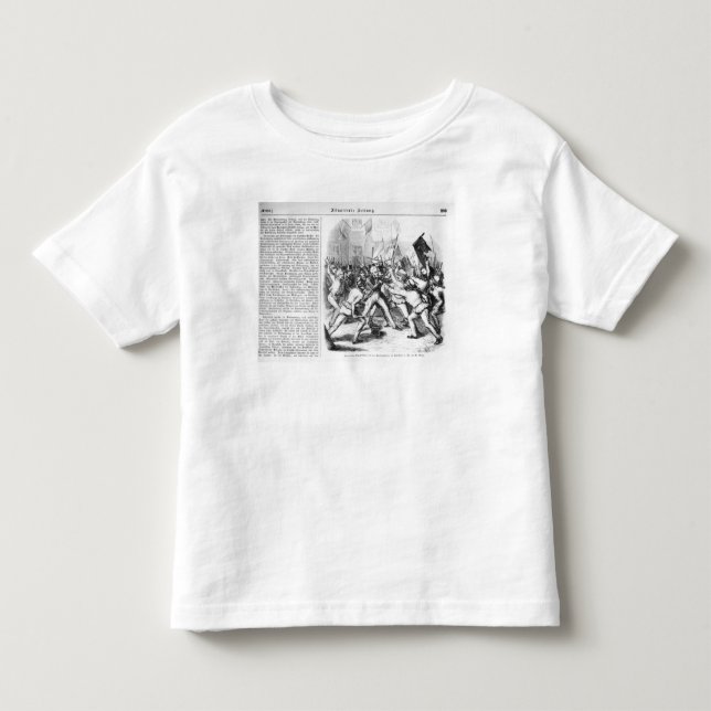 Kampf zwischen den Republikanern u. dem Parlament Kleinkind T-shirt (Vorderseite)
