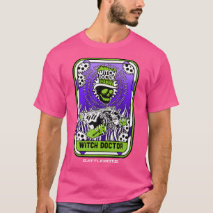 Kampfboote Halloween Hexendoktor Shaman Tarot Car T-Shirt