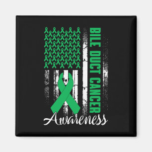 Kämpfe gegen Bile Duct Cancer Awareness Kelly Gree Magnet