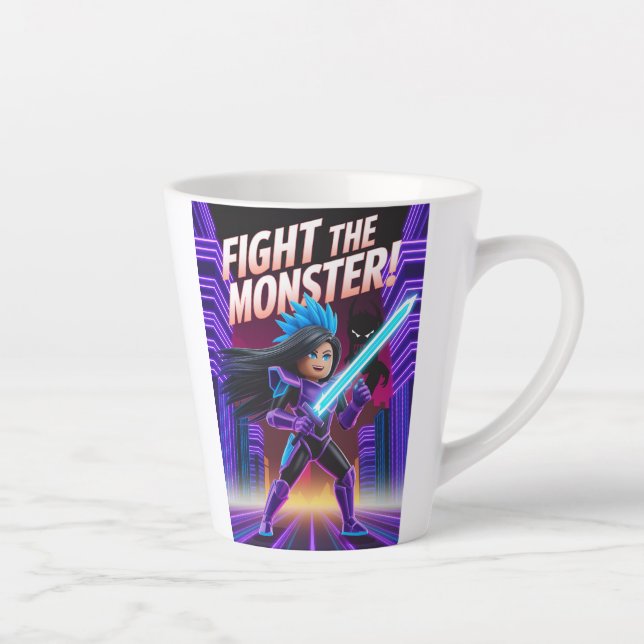 Kämpfe gegen das Monster  Milchtasse (Rechts)