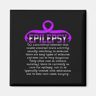 Kämpfe gegen Epilepsie Epileptische Epilepsie-Bewu Magnet