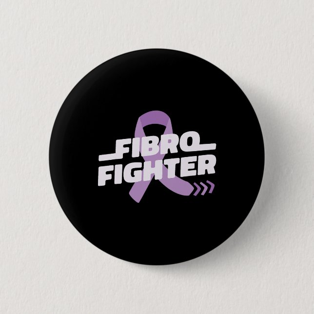 Kämpfe gegen Fibromylagie Sensibilisierung Meme Gi Button (Vorderseite)