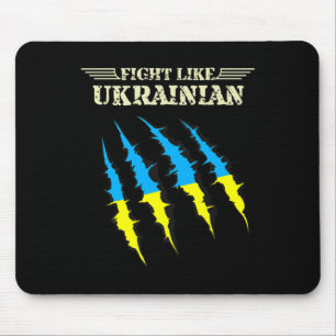Kämpfe wie Ukrainisch 3 Mousepad