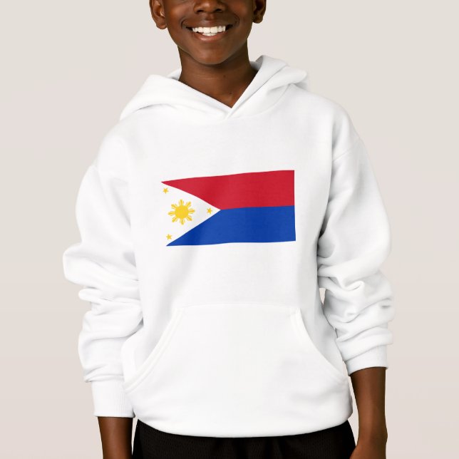 Kämpfen   die Philippinen, Philippinen Hoodie (Vorderseite)