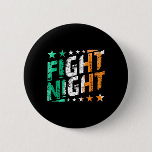 Kämpfen Nachtboxen Mixed Martial Arts oder Boxfan Button