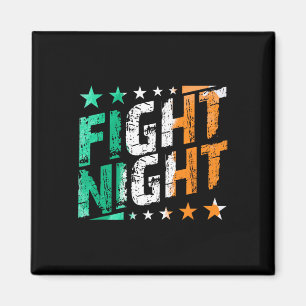 Kämpfen Nachtboxen Mixed Martial Arts oder Boxfan  Magnet