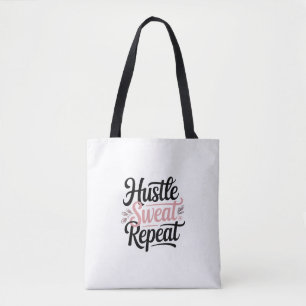Kämpfen Schwitzen Wiederholen Motivations-Tasche f Tasche