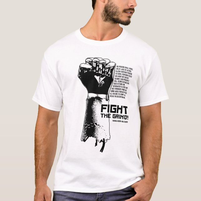 Kämpfen Sie das Schleifen - Xom-B T - Shirt (Vorderseite)