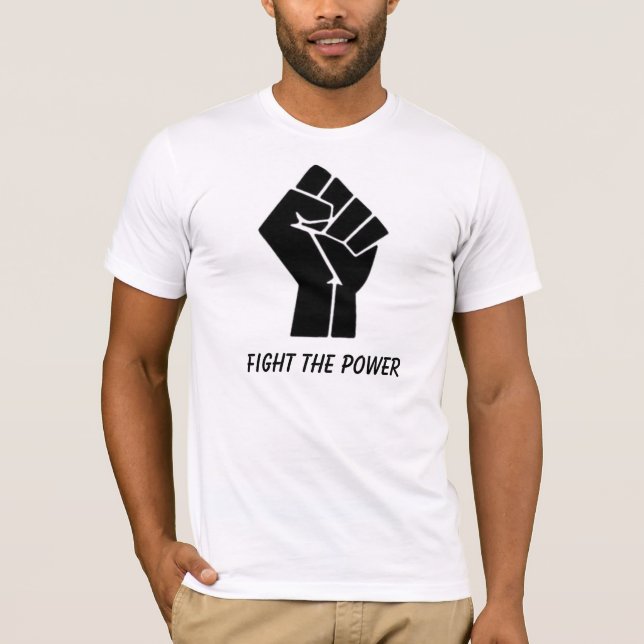 KÄMPFEN SIE DEN POWER T-Shirt (Vorderseite)