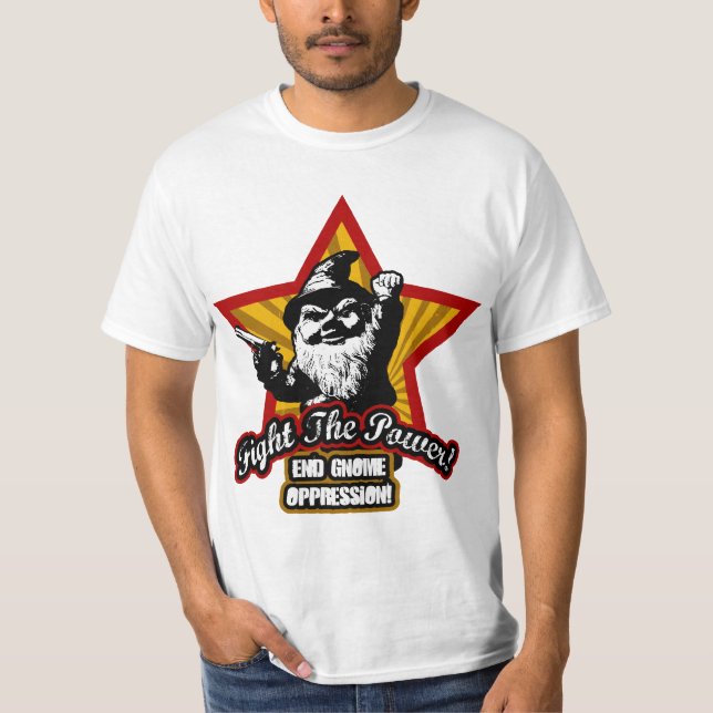 Kämpfen Sie den Powergnome-T - Shirt (Vorderseite)