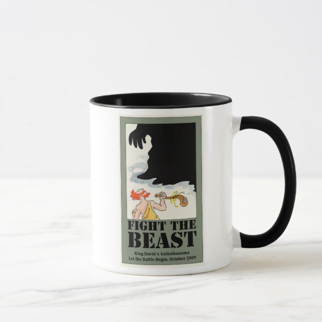 Kämpfen Sie die Tier-Tasse Tasse (Rechts)
