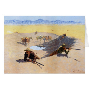 Kämpfen Sie für das Wasser-Loch ~ Frederic