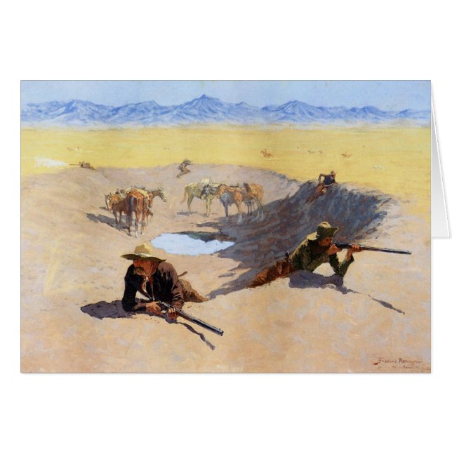 Kämpfen Sie für das Wasser-Loch ~ Frederic (Vorderseite (Horizontal))