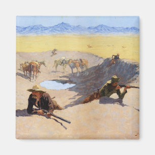 Kämpfen Sie für das Wasser-Loch ~ Frederic Magnet