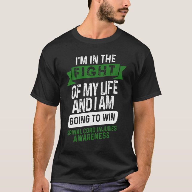 Kämpfen um Rückenmarksverletzungen zu gewinnen T-Shirt (Vorderseite)