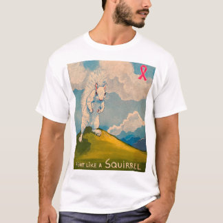 Kämpfen wie ein Eichhörnchen-T-Shirt T-Shirt