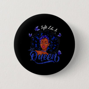 Kämpfen wie ein Queen Ataxia Awareness T - Shirt14 Button