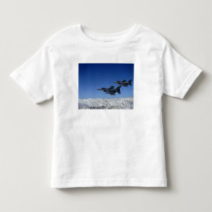 Kämpfende Falcons US-LuftwaffeF-16 Kleinkind T-shirt