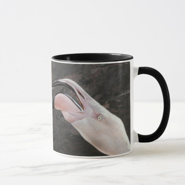 Kämpfende Flamingo-Tasse Andrews Denman Tasse (Rechts)