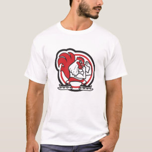 Kämpfende Hähne 1 T-Shirt