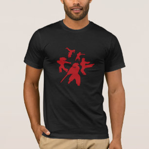 Kämpfender Kreis-T - Shirt
