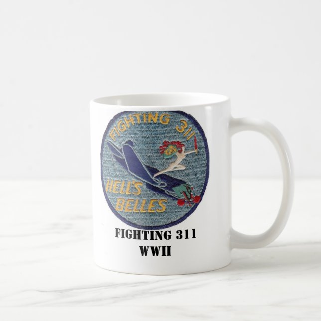 Kämpfender Zweiter Weltkrieg 311 Kaffeetasse (Rechts)