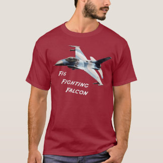 Kämpfendes T-Shirt des Falke-F-16