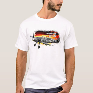 Kämpfer BF 109 Messerschmitt WW2 T-Shirt