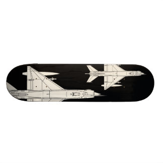 Kämpfer-Flugzeug Skateboard