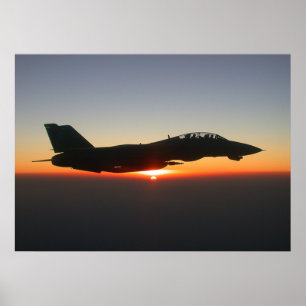 Kämpfer-Jet-Afghanistans des Tomcat-F14 große Poster