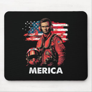Kämpfer Jets Abraham Lincoln 4. Juli Jungs Amer Mousepad