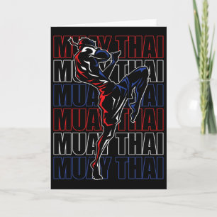 Kämpfer Muay Thai Sport Kampfsport Mma Thailand Karte