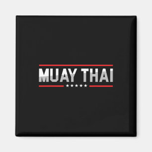 Kämpfer Muay Thai Sport Mma Thailand Boxen Marti Magnet