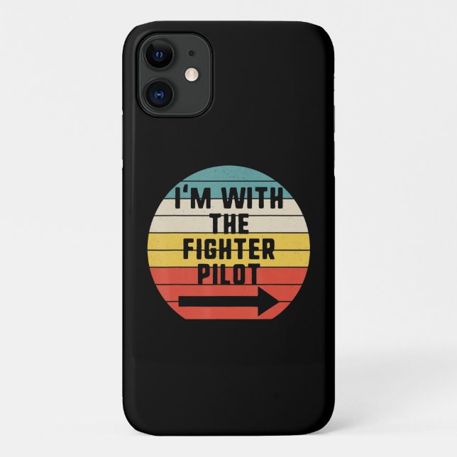 Kämpfer Pilot Halloween Matching Couple Gift Case-Mate iPhone Hülle (Rückseite)
