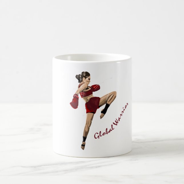 Kämpferin, Weltmeisterin Kaffeetasse (Mittel)