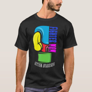 Kämpfermutter unterstützt liebevolles autistisches T-Shirt