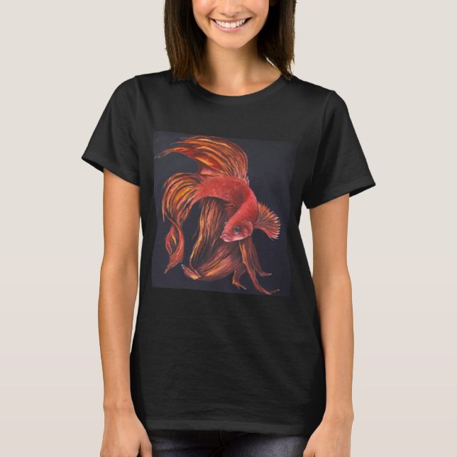 Kampffisch T-Shirt (Vorderseite)