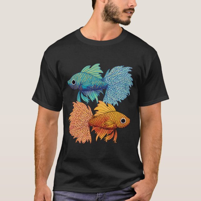 Kampffisch T-Shirt (Vorderseite)