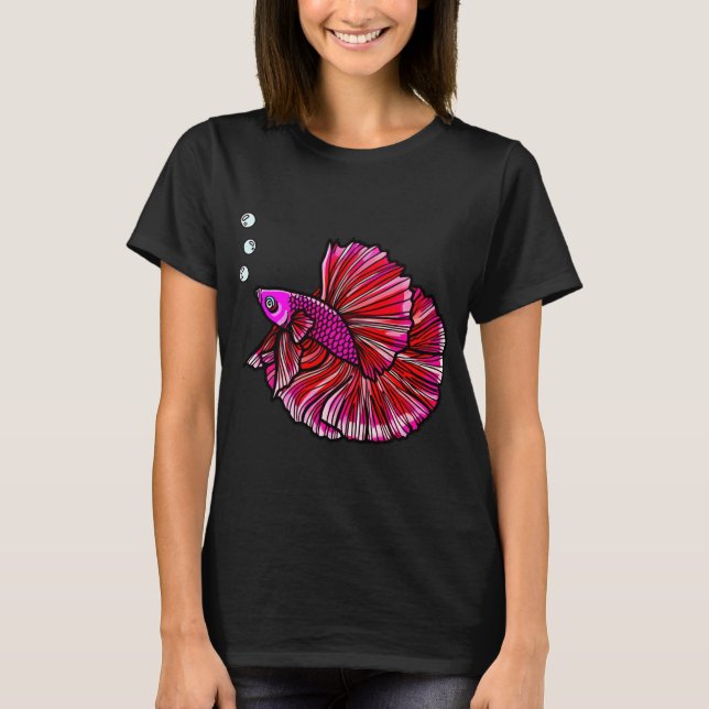 Kampffisch T-Shirt (Vorderseite)
