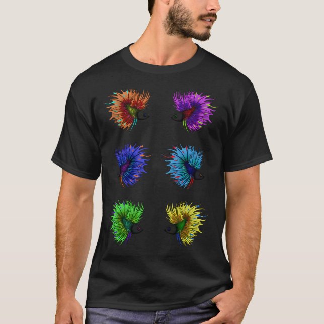 Kampffisch T-Shirt (Vorderseite)