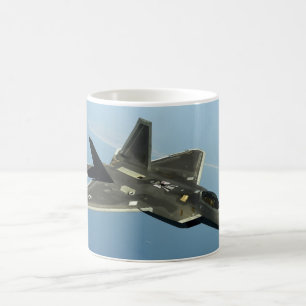 Kampfflugzeug F-22 Kaffeetasse