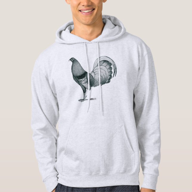 Kampfhahn Crele oder Dom Hoodie (Vorderseite)