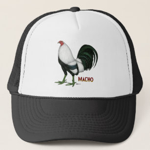 Kampfhahn-Macho Duckwing Truckerkappe